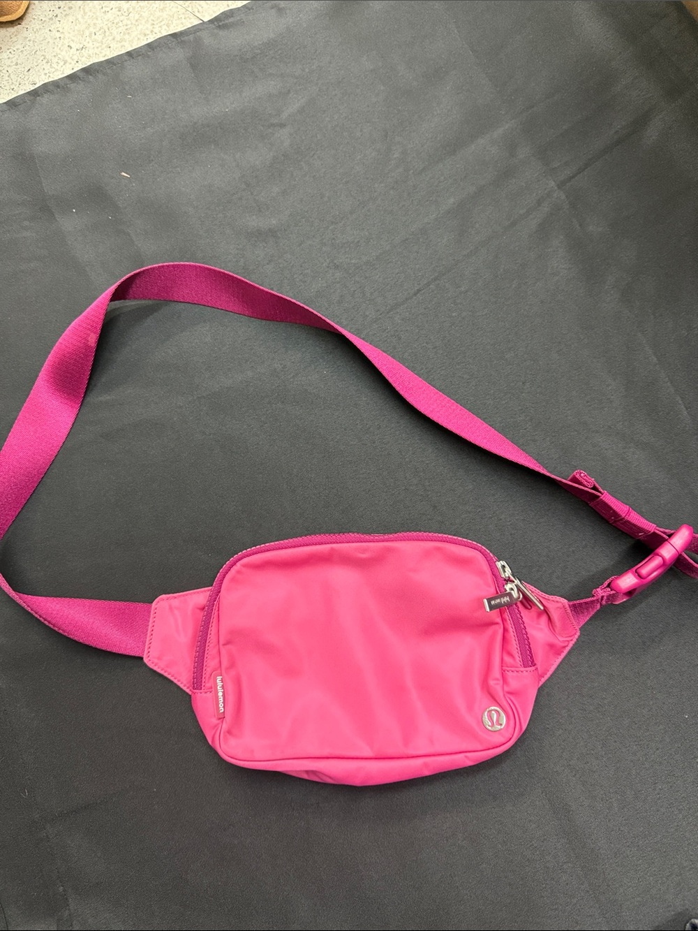 lululemon athletica Hot Pink Crossbody Belt Bag